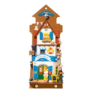 RoboTime Miniatúra domčeka na zavesenie Ostrovná vila