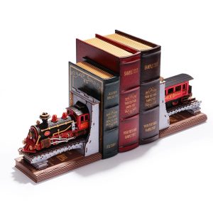 RoboTime 3D skladačka Zarážka na knihy Historický parný vlak