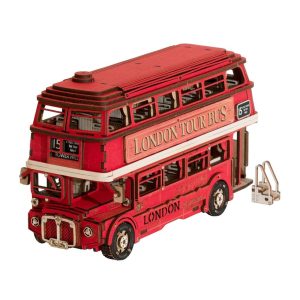 Rolife DIY 3D drevené puzzle Londýnsky double-decker 245 dielikov