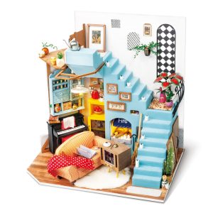Rolife DIY House: Joyin obývacia izba s LED osvetlením