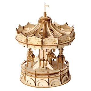 Rolife 3D drevené puzzle Kolotoč 174 dielikov